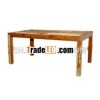 Distressed Wood Dining Table