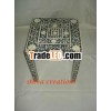 Bone inlay coffee table