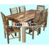 wooden dining set, home furniture, sheesham wood furniture, dining room furniture, table, chair, sol