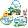 cheap easter felt egg decor