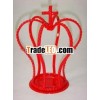 Decorative Crown With Red Powder Coated Finish