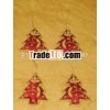 Gorgeous Design Hand Embroidery Christmas Decoration Ornament
