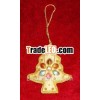 Zari Embroidery Christmas Hanging Ornament Tree Decoration