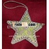 Beaded Christmas Hanging Star
