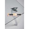 clear acrylic waterfall table