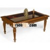 Wooden Carved Safina Coffee Table (Carved furniture from India)