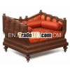 Indian Rajasthani hand carved sofa set by classic silvocrafts (carved teak furniture from Jodhpur)