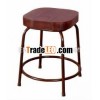 Leather Seat Industrial Tubular Stool