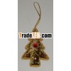 Tree Shape Christmas Hanging Ornament Embroidered