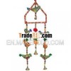 Handmade Traditional Seven Birds Triangle Hanging India Home Decoration Home Decor