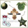 Hand Beaded Christmas Decorations