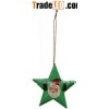 Hand Made Painted Papier Mache Christmas Ornament Stars Gift Christmas Decoration