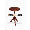 Wooden Telephone Table/Wooden Center Table /Wooden Coffee Table / Wood Carving Round Table