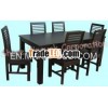 wooden dining table set, home furniture, table & chair, dining room furniture, wooden furnitrue,