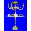 Gold Plated Embossed Candelabra