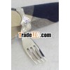 Brass Fork Shape Wedding Napkin Ring