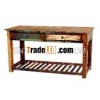 Reclaimed wood Console Table