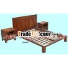 wooden indian bed, wooden furniture, bedroom furniture, beds, sheesham wood furniture
