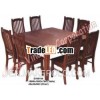 wooden dining set, home furniture, dining room furniture
