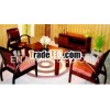 Arm Chair Leather Livingroom Set