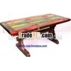 BOAT WOOD FURNITURE DINING TABLE BWD02