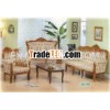 Teak Sofa Set Classic Design Romawi Anggur Indoor Furniture.