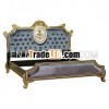 Top Carved Upholstered Bed