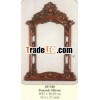 Peacock Mirror Mahogany Indoor Furniture