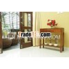 Nouveau table with marble
