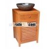 Furniture Single Vanity Wash Basin Teak Bathroom - Teak Furniture Bathroom