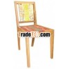 Side chair recycled wood