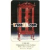 Chippendale Curio Cabinet Mahogany Indoor Furniture