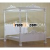 White Painted Furniture - French Poster Bed