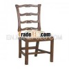 Classic Upholstered Chair with Carved