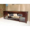 TV Stand-Glass Cabinet Teak