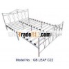 Modern Metal Bed,  Double Metal Bed,  Metal Furniture,  Metal Bed,  White Metal Bed,  Home Bed