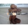 High Quality Wooden Sitting Man Modern Glass Coffee Table