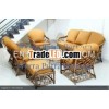 Rattan Twist Sofa Set