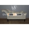 Living Room Sofa Bed Antique Reproduction Sofa Mahogany Painted Chaise Lounge Classic Chair European