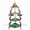 Corner decoration rack