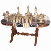 Oval-marble-table-with-wood