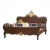 Mahogany French Carved Bed