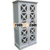 Double Criss Cross Cabinet