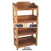 wooden rack, living room furniture, bookcase