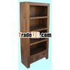 wooden book shelf, living room furniture
