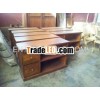 TV Stand Storage 2 drawers (teak)