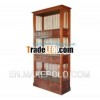 Indonesia bookcase teak furniture - DW-BC008Teak Bookcase Indonesia.