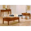 Wooden Living Room Furniture,  Solid Wood Occasional Coffee Table,  Console Table,  End Table Set