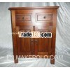 Minimalist Commode Mindi Wood Side Board Classic Cupboard Cabinet Buffet European Home Furniture