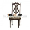 Mahogany Espanola Chair with Upholstered